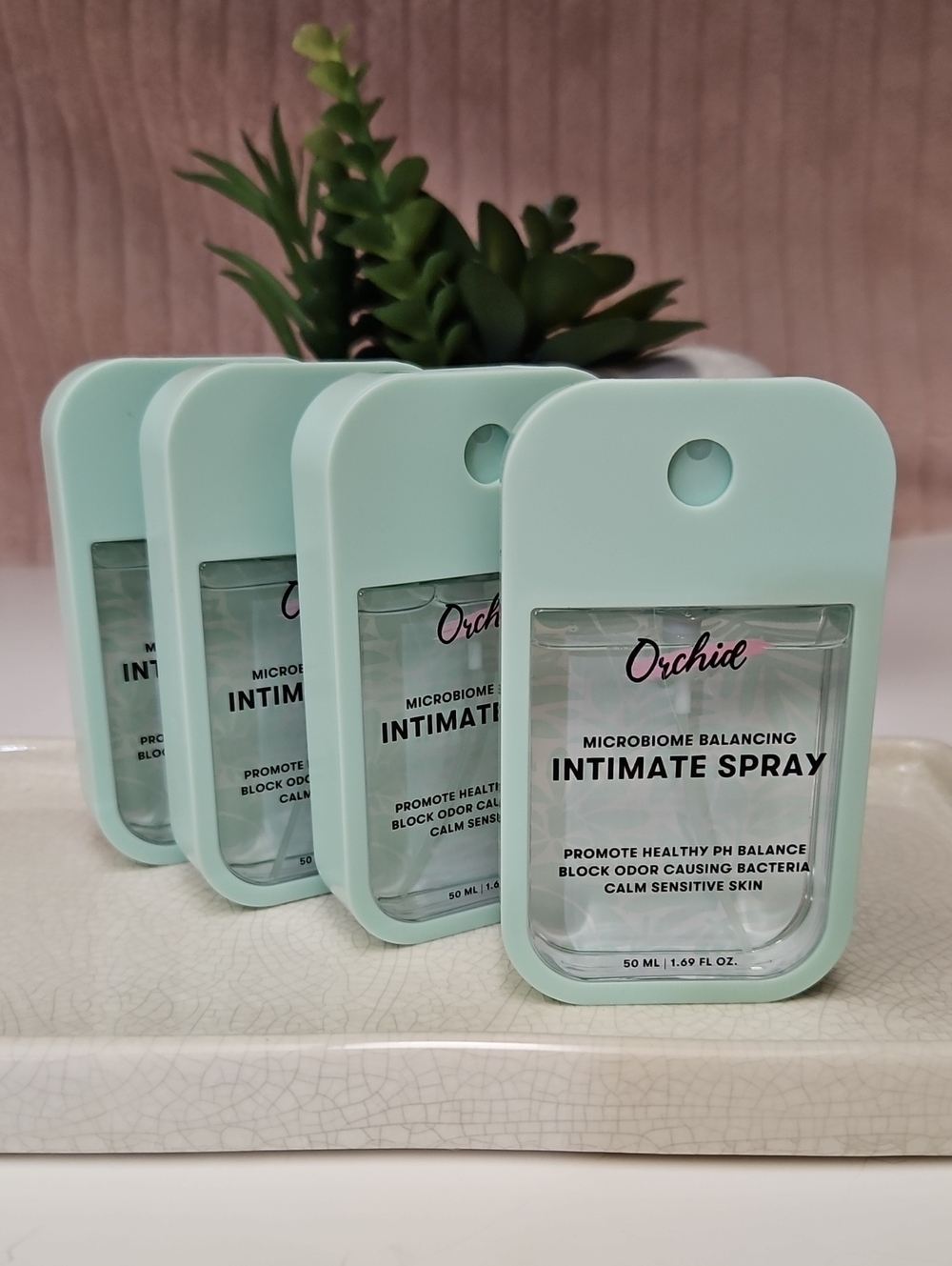 Orchid Microbiome Balancing Intimate Spray With Niacinamide And Aloe Leaf 4-PC